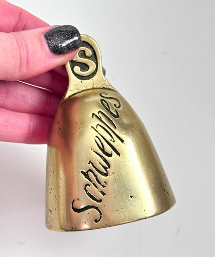 Vintage schweppes messing - schweppes,