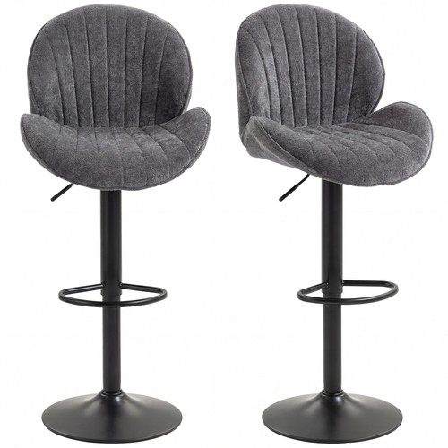 Homcom moderne barhocker 2er - homcom,