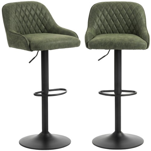 Homcom barhocker 2er - 2er, set