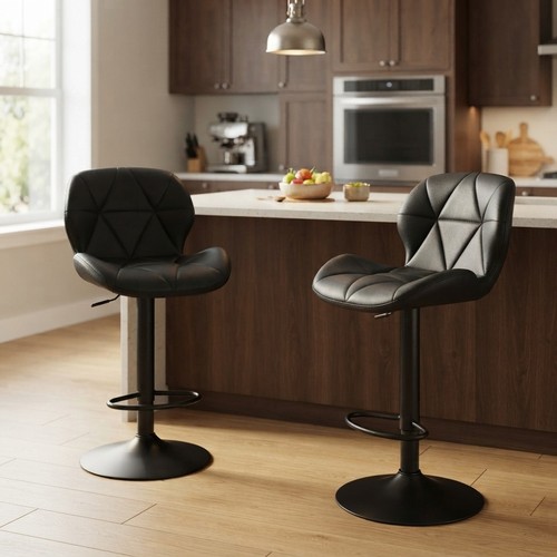 Elegante ergonomische schwarze